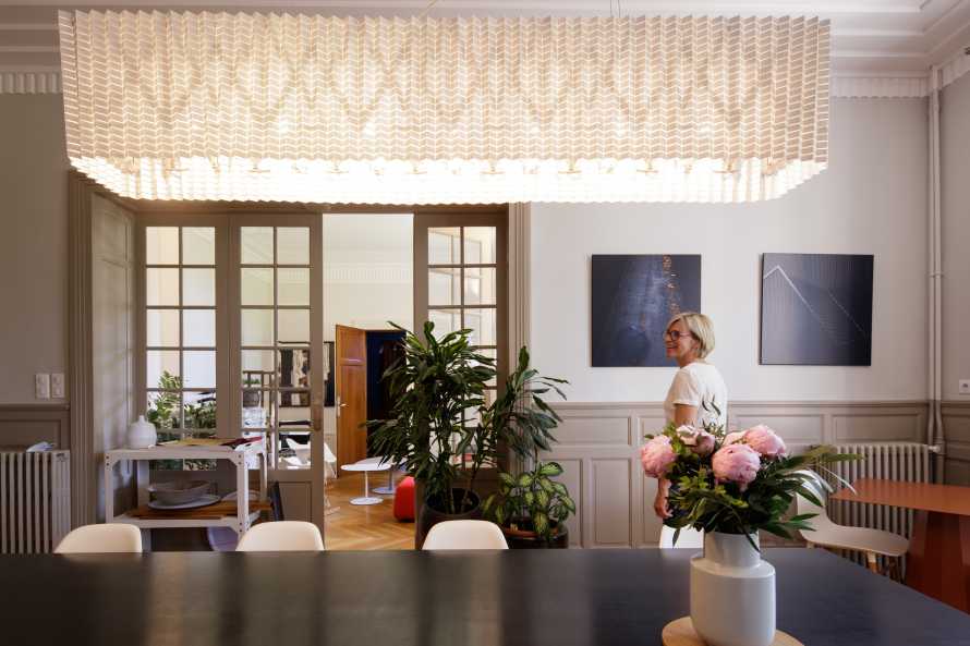 MAISON D'HÔTES L'AUTRE RIVES - Espace salle à manger et salon